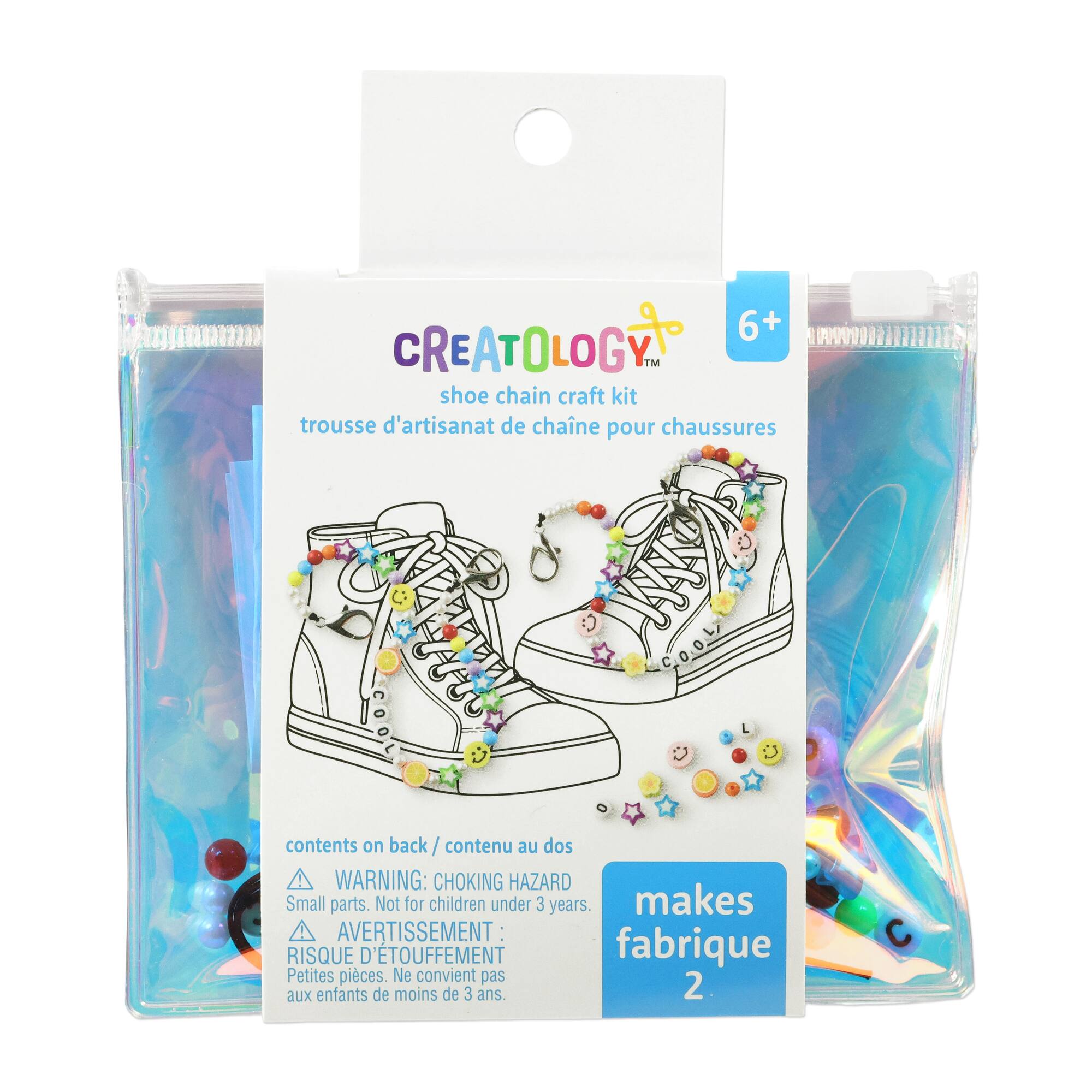 Smiley Face Shoe Chain Craft Kit by Creatology™